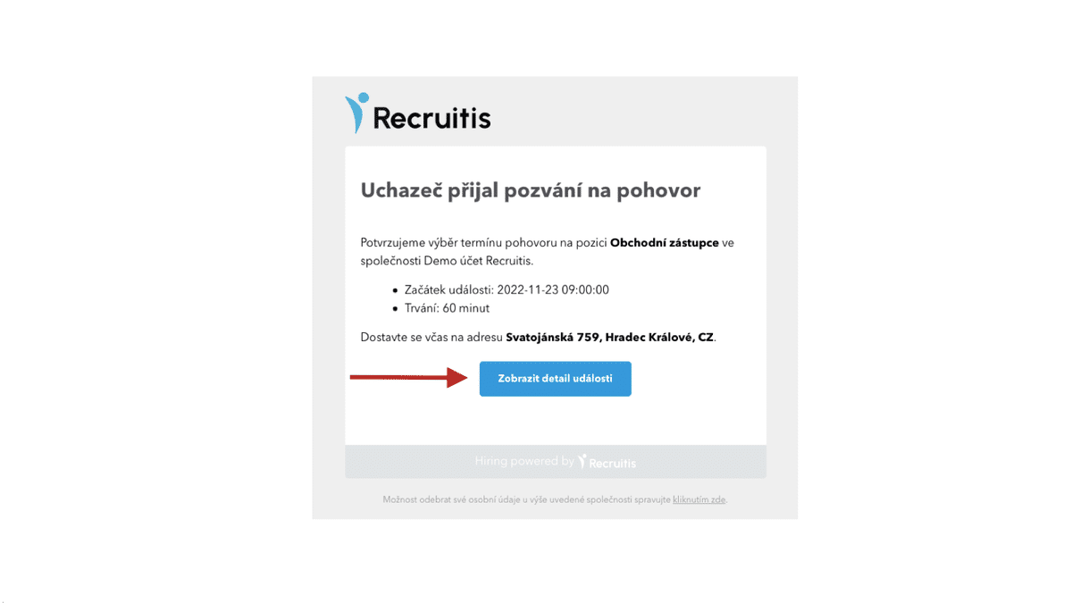 Jak se prokliknout na zrušení