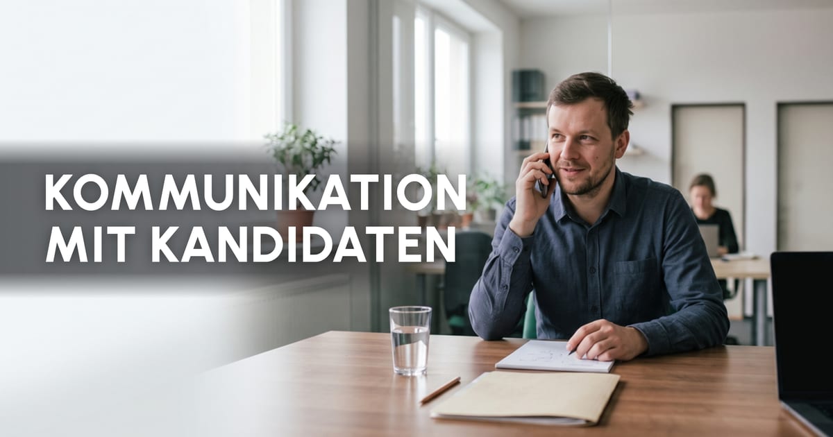 Welches Tool bewältigt Recruiting und Kommunikation mit den Kandidaten?