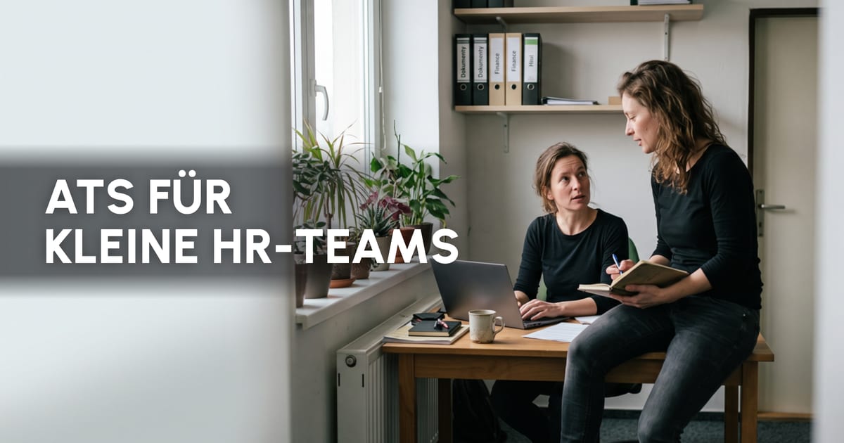 Welche Recruiting-Software für ein kleines HR-Team?
