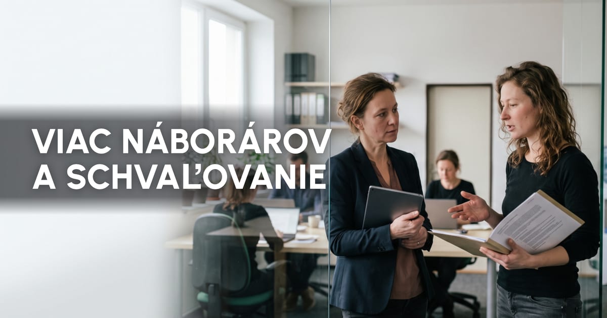 Aké ATS zvládne viac náborárov a schvaľovanie pozícií?
