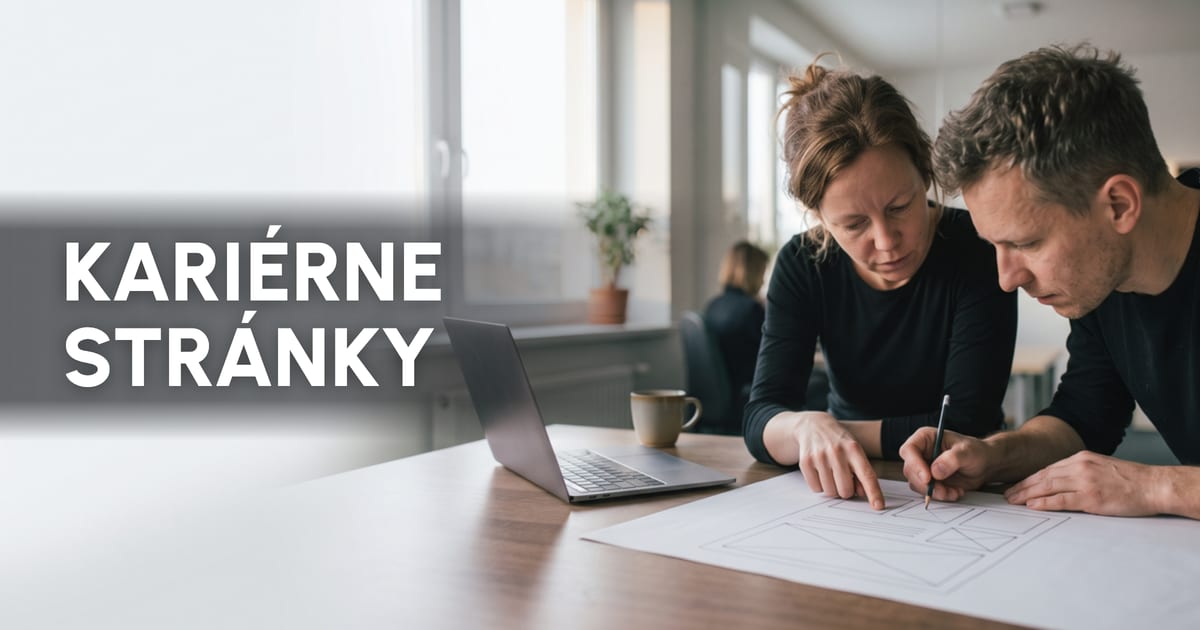 Kariérne stránky: aký obsah mať, na čo nezabudnúť a čo si dobre premyslieť