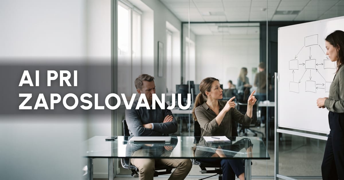 AI pri zaposlovanju in AI Act: kaj je prepovedano, kaj je „high risk“ in čemu se izogniti